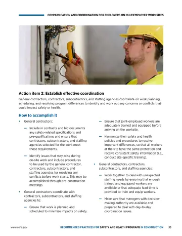 Page 37: Action item 2: Establish effective coordination