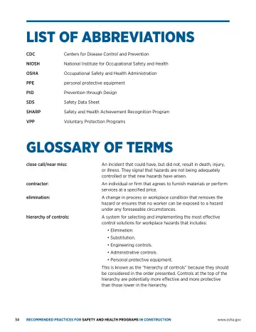 Page 38: LIST OF ABBREVIATIONS