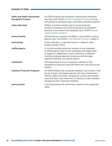 Page 40: GLOSSARY OF TERMS