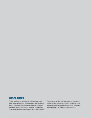 Page 2: DISCLAIMER