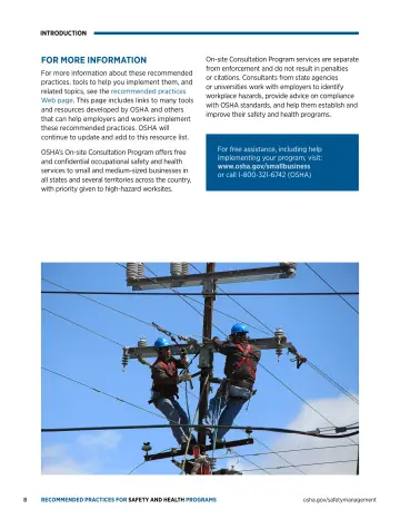 Page 12: FOR MORE INFORMATION