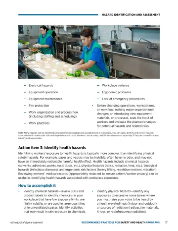 Page 21: HAZARD IDENTIFICATION AND ASSESSMENT