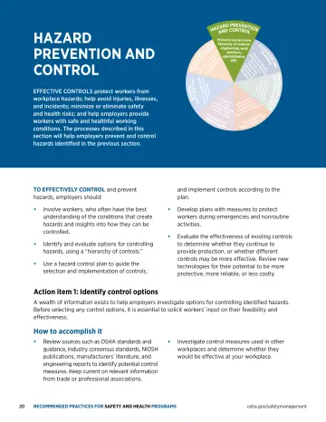 Page 24: HAZARD PREVENTION AND CONTROL