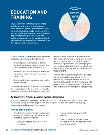 Page 28: EDUCATION AND TRAINING