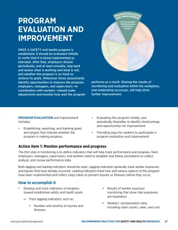 Page 31: PROGRAM EVALUATION AND IMPROVEMENT