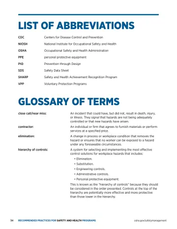 Page 38: LIST OF ABBREVIATIONS