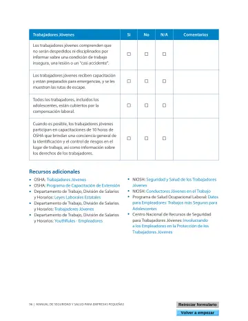 Page 100: Trabajadores Jóvenes