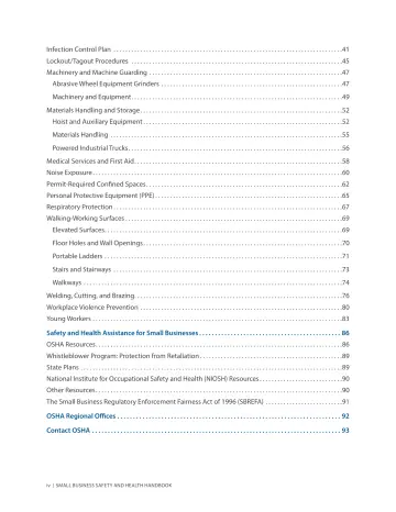 Page 4: Infection Control Plan … 41