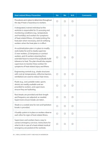 Page 43: Heat-related Illness Prevention