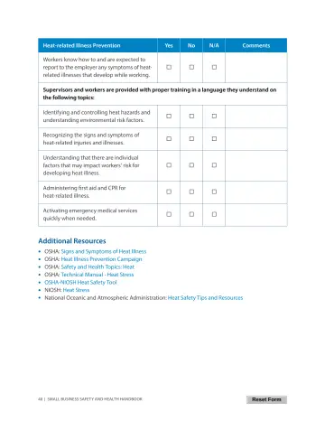 Page 44: Heat-related Illness Prevention