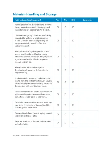 Page 56: Materials Handling and Storage