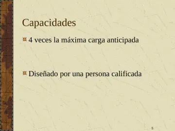 Slide 5: Capacidades