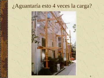 Slide 6: ¿Aguantaría esto 4 veces la carga?