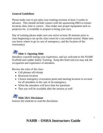 Page 2: General Guidelines