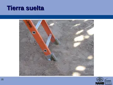 Slide 35: Tierra suelta