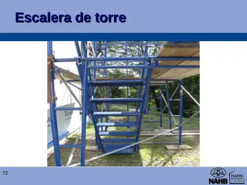 Slide 72: Escalera de torre