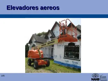 Slide 105: Elevadores aereos