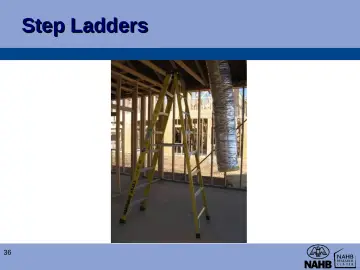 Slide 36: Step Ladders