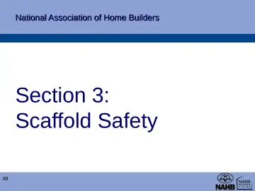 Slide 48: National Association of Home Builders