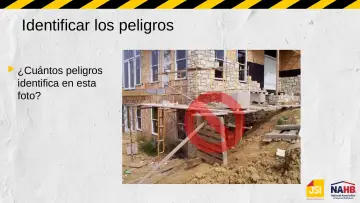 Slide 34: Identificar los peligros
