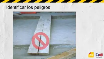 Slide 42: Identificar los peligros