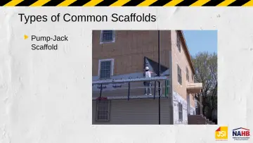 Slide 13: Types of Common Scaffolds