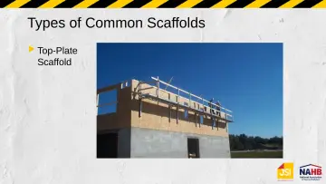 Slide 17: Types of Common Scaffolds