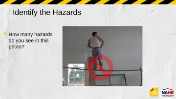 Slide 35: Identify the Hazards