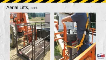 Slide 50: Aerial Lifts, cont .