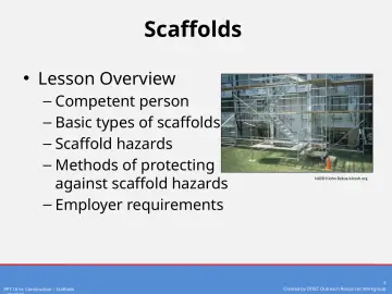 Slide 3: Scaffolds