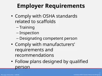 Slide 17: Employer Requirements