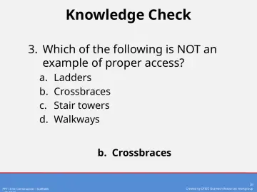 Slide 26: Knowledge Check