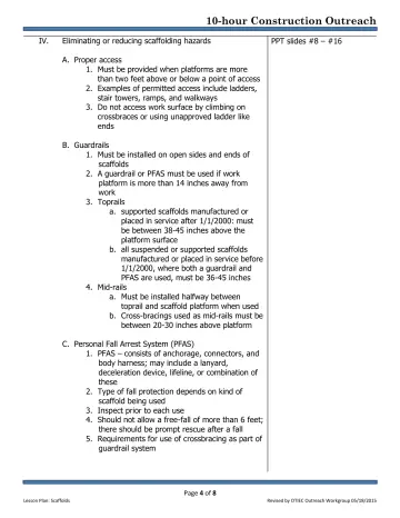 Page 4: IV.