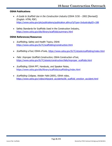 Page 8: OSHA Publications
