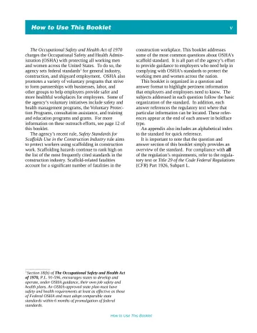 Page 5: How to Use This Booklet