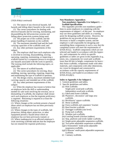 Page 52: (1926.454(a) continued)