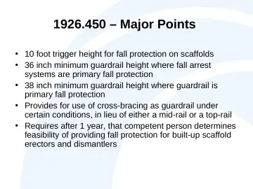 Slide 7: 1926.450 – Major Points