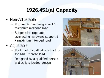 Slide 10: 1926.451(a) Capacity