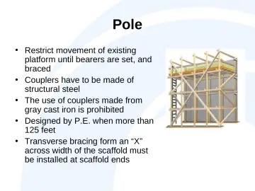 Slide 32: Pole