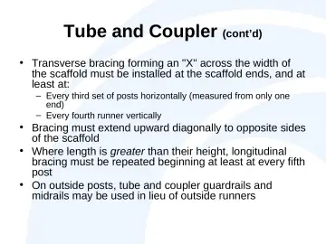Slide 34: Tube and Coupler (cont’d)