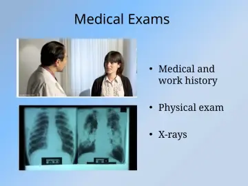 Slide 35: Medical Exams