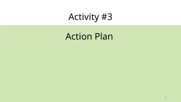 Slide 24: Activity #3