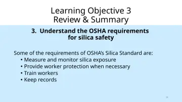 Slide 28: Learning Objective 3 Review & Summary