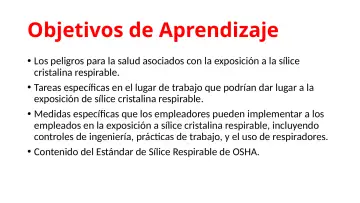 Slide 3: Objetivos de Aprendizaje