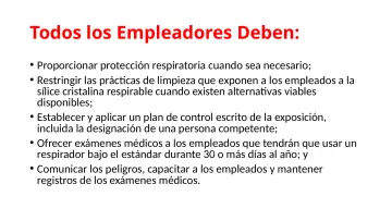 Slide 30: Todos los Empleadores Deben: