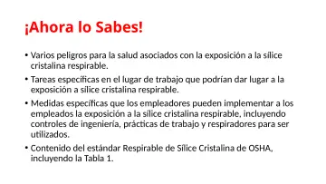 Slide 74: ¡Ahora lo Sabes!