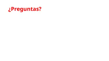 Slide 76: ¿Preguntas?