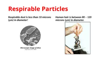 Slide 9: Respirable Particles