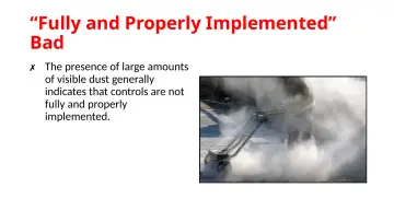 Slide 40: “Fully and Properly Implemented” Bad
