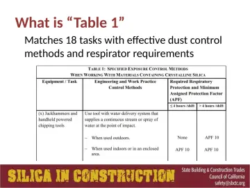 Slide 92: What is “Table 1”